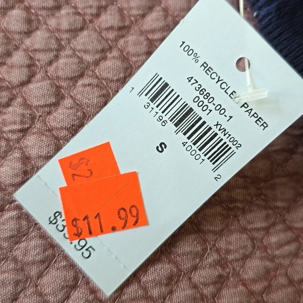 GAP Kids Dark Blue Leggings with Bright Pink Stars
